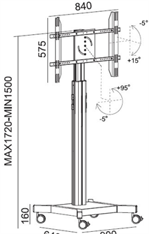 {{photo.Alt || photo.Description || 'Стойка;мобильная;2MVESA;MediaPro;120'}}