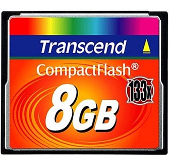 Карта;памяти;CompactFlash;8GB;Transcend;TS8GCF133 121989