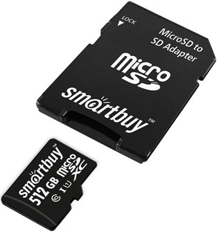Карта;памяти;MicroSDXC;512GB;SmartBuy;SB512GBSDCL10-01 122030
