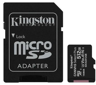 Карта;памяти;MicroSDXC;512GB;Kingston;SDCS3/512GB 122096