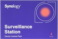 Лицензия на ПО  Synology Surveillance Station Device License Pack 4 130756