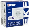 Розетка умная EKF RCS-ST16-WD-ZB 136860