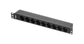 Блок розеток 19", 9 розеток TLK TLK-RSC09-MF-01-BK 137030