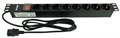 Блок розеток 19", 8 розеток NTSS NTSS-PDU-DA1017 137034