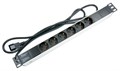 Блок розеток 19", 6 розеток Cabeus PDU-6P-2IEC 137061