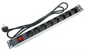 Блок розеток 19", 8 розеток Cabeus PDU-8P-2EU 137062