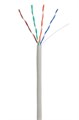 Кабель витая пара U/UTP 5e кат. 4 пары Netlan EC-UU004-5E-PVC-GY-1 137348