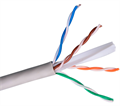 Кабель витая пара U/UTP 6 кат. 4 пары Exegate UTP4-C6-CCA-S23-IN-PVC-GY-305 137357