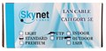 Кабель витая пара U/UTP 5e кат. 4 пары SkyNet CSS-UTP-4-CU-OUT/100 137364