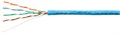 Кабель витая пара U/UTP 5e кат. 4 пары Cabeus UTP-4P-Cat.5e-SOLID-BL-100 137380