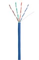 Кабель витая пара U/UTP 5e кат. 4 пары Netlan CCA-UU004-5E-PVC-BL 137414