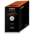 Кабель витая пара F/UTP 5e кат. 4 пары Exegate FUTP4-C5e-CU-S26-IN-PVC-GY-305 137487