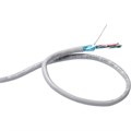 Кабель витая пара F/UTP 5e кат. 4 пары Exegate FUTP4-C5e-CU-S26-IN-PVC-GY-305 137487