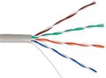 Кабель витая пара U/UTP 5e кат. 4 пары Netlan EC-UU004-5E-PVC-GY 137546