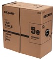 Кабель витая пара F/UTP 5e кат. 4 пары Rexant 01-0154-R 137684