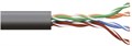 Кабель витая пара  EKF TRC-5EUTP-04PE-BK-OUT3 137699