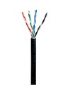 Кабель витая пара U/UTP 5e кат. 4 пары Filum FL-PF-5E-UUTP4-24AWG-PE-305-BK 137708