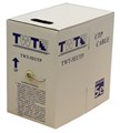 Кабель витая пара U/UTP 5e кат. 4 пары TWT TWT-5EUTP-PT-GY 137719