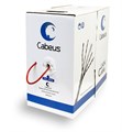 Кабель витая пара U/UTP 5e кат. 4 пары Cabeus UTP-4P-Cat.5e-SOLID-RD 137732