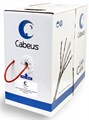 Кабель витая пара U/UTP 5e кат. 4 пары Cabeus UTP-4P-Cat.5e-SOLID-LSZH-RD 137775