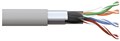 Кабель витая пара  EKF TRP-5EFTP-04PVC-GY-IN3 137833