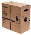 Кабель витая пара F/UTP 5e кат. 4 пары Rexant 01-0143-R 137892