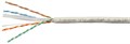 Кабель витая пара U/UTP 6 кат. 4 пары Cabeus UTP-4P-Cat.6-SOLID-LSZH-GY 137894