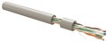 Кабель витая пара U/UTP 6a кат. 4 пары Hyperline UUTP4R-C6A-S23-IN-LSZH-GY-305 137980