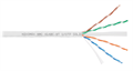 Кабель витая пара U/UTP 6 кат. 4 пары NikoMax NMC 4140C-WT 137989