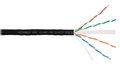 Кабель витая пара U/UTP 6 кат. 4 пары NikoMax NMC 4140C-BK 138011