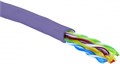 Кабель витая пара U/UTP 6 кат. 4 пары Eurolan 19C-U6-05VL-B305 138052