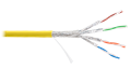 Кабель витая пара S/FTP 7A кат. 4 пары NIKOLAN NKL 4375C-YL 138121