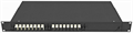 Кросс оптический стоечный  TopLAN КРС-Top-1U-16SC/U-OM2-BK 140360