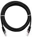 Кабель патч-корд U/UTP 5e кат. 10м Netlan EC-PC4UD55B-BC-PVC-100-BK-5 140600
