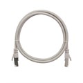 Кабель патч-корд S/FTP 6 кат. 10м NikoMax NMC-PC4SE55B-100-GY 140633