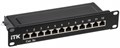 Патч-панель 10", 12xRJ45, STP, Кат. 5е ITK PP12-1UC5ES-D05-10 140685