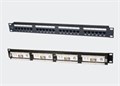 Патч-панель 19", 24xRJ45, UTP, Кат. 5е Eurolan 27B-U5-24BL 140795
