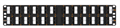 Патч-панель  NikoMax NMC-RP48UD2-AN-2U-BK 140830