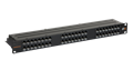 Патч-панель  NikoMax NMC-RP48UE2-1U-BK 140841