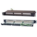 Патч-панель 19" 24xRJ45, FTP, Кат. 6 Eurolan 27B-F6-24BL 140846