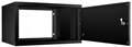 Шкаф настенный 19", 6U Cabeus WSC-05D-6U55/45m-BK 141734
