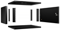 Шкаф настенный 19", 6U Cabeus WSC-05D-6U55/45m-BK 141734