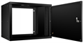 Шкаф настенный 19", 9U Cabeus WSC-05D-9U55/45m-BK 141736