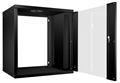 Шкаф настенный 19", 12U Cabeus WSC-05D-12U55/45-BK 141741