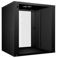Шкаф настенный 19", 12U Cabeus WSC-05D-12U55/45-BK 141741