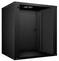 Шкаф настенный 19", 12U Cabeus WSC-05D-12U55/45m-BK 141742