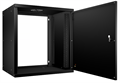 Шкаф настенный 19", 12U Cabeus WSC-05D-12U55/45m-BK 141742
