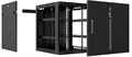 Шкаф настенный 19", 6U Cabeus SH-05F-6U60/35m-BK 141745