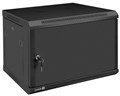 Шкаф настенный 19", 6U Exegate EC-WM-6U.450.M.BLACK 143066