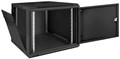 Шкаф настенный 19", 9U Exegate EC-WM-9U.600.M.BLACK 143078